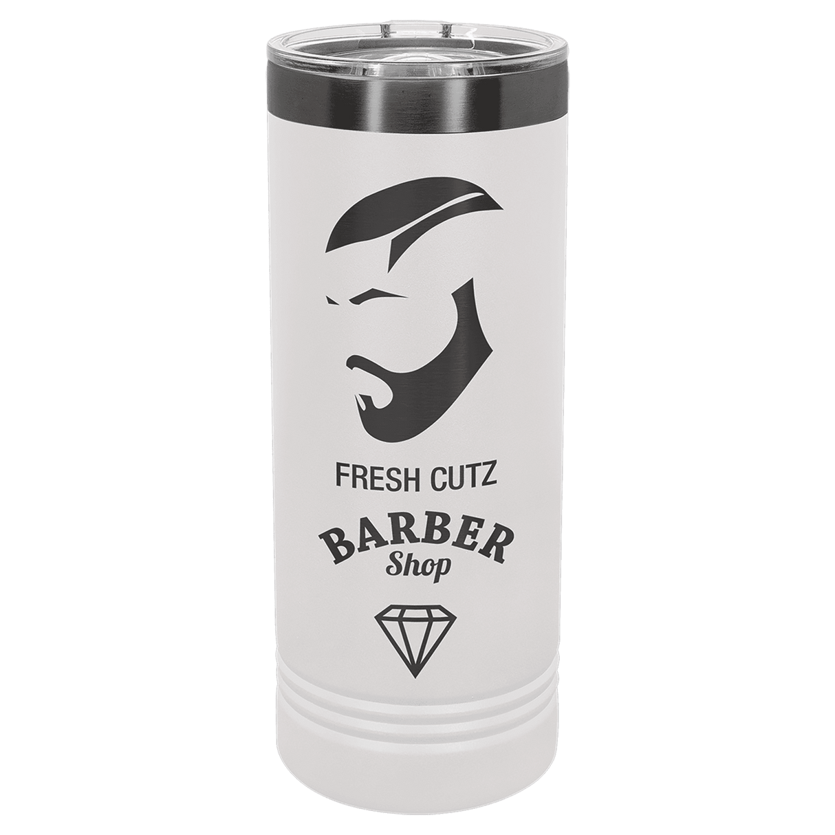 White Ghost Black Polar Camel 22 oz. Skinny Tumbler