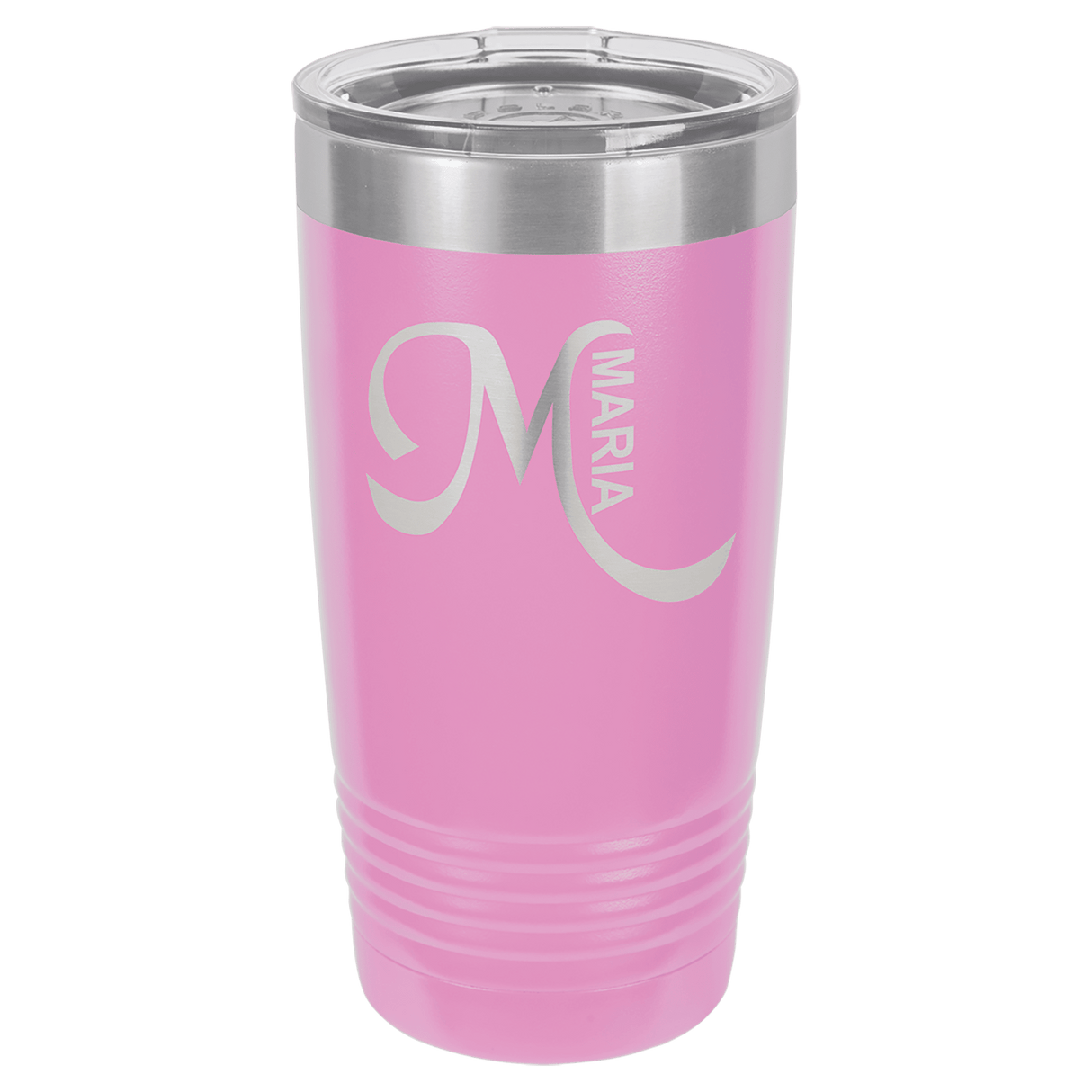Light Purple Polar Camel 20 oz. Ringneck Tumbler with Logo Lid
