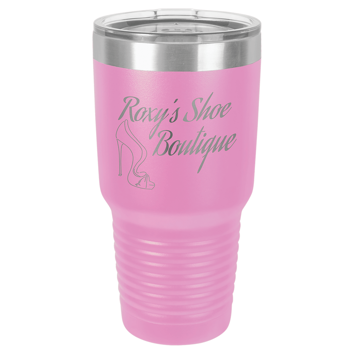 Light Purple Polar Camel 30 oz. Ringneck Tumbler with Logo Lid