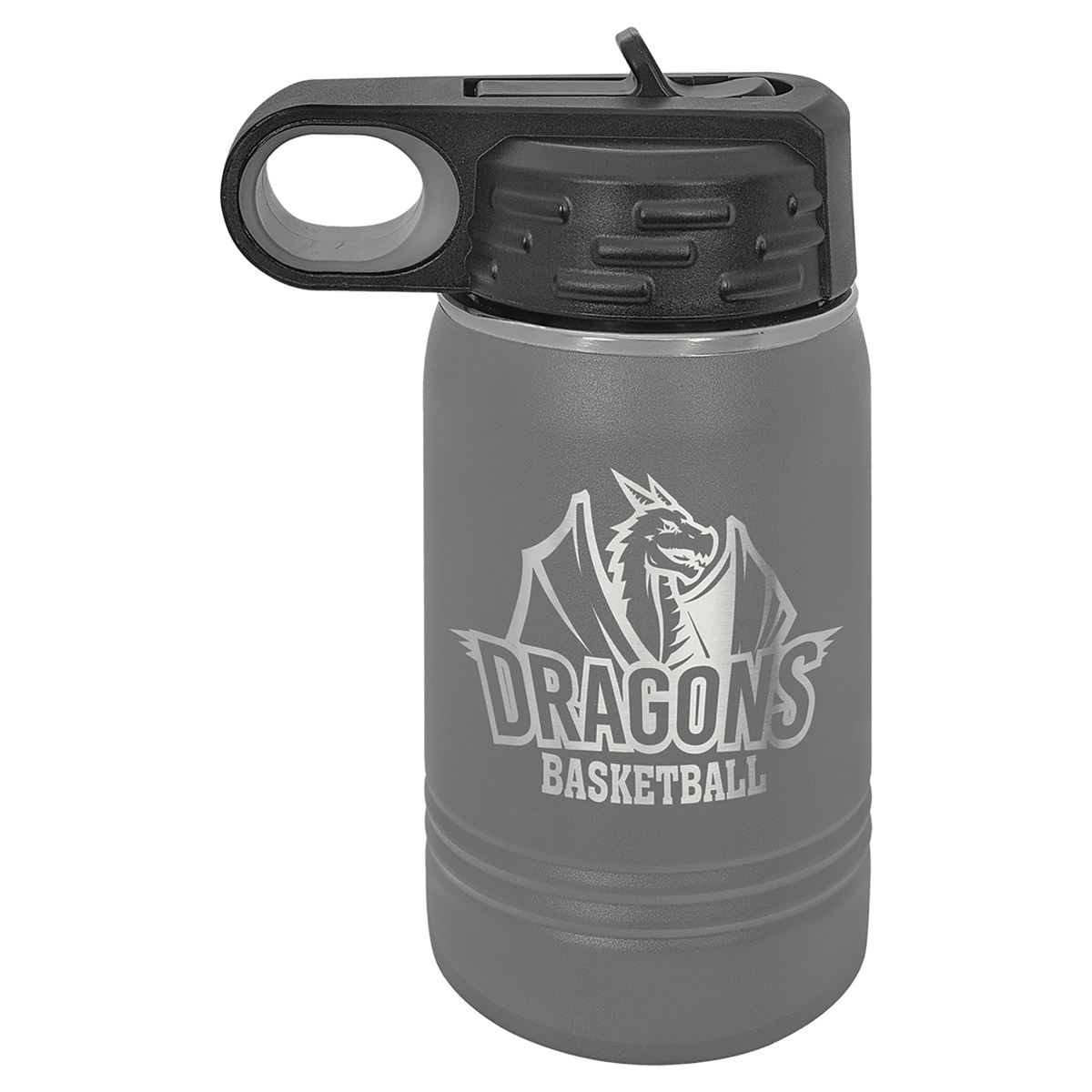 Gray Polar Camel 12 oz. Water Bottle