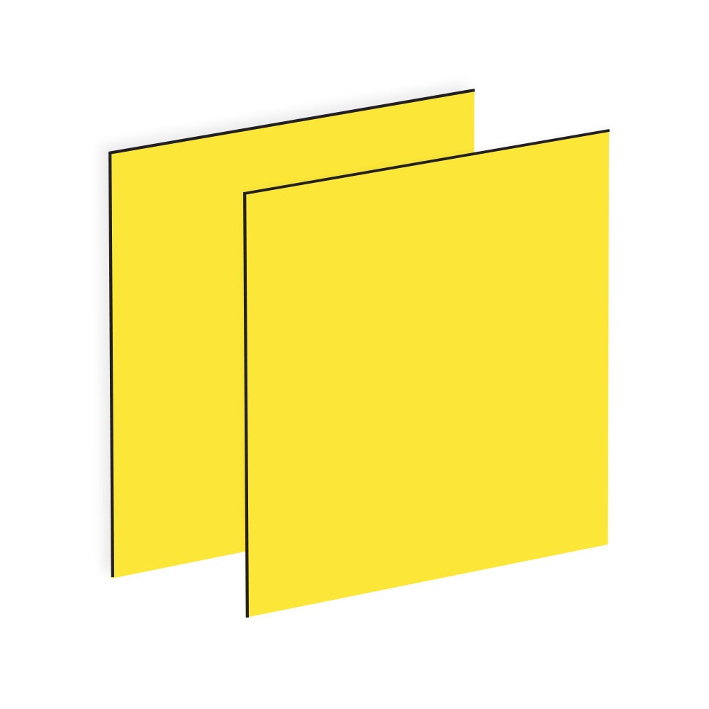 UV-Stable Exterior Sign 4"×8"