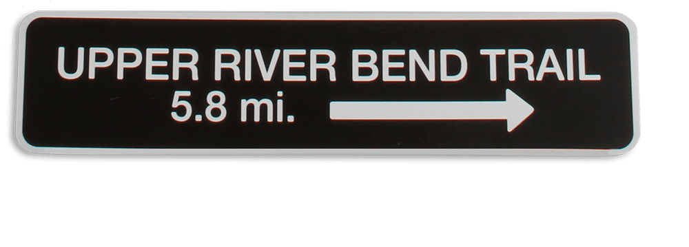 Polycarbonate Sign Size: 4"×6"