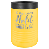 Yellow Stainless Steel Polar Camel Vacuum Insulated Beverage Holder