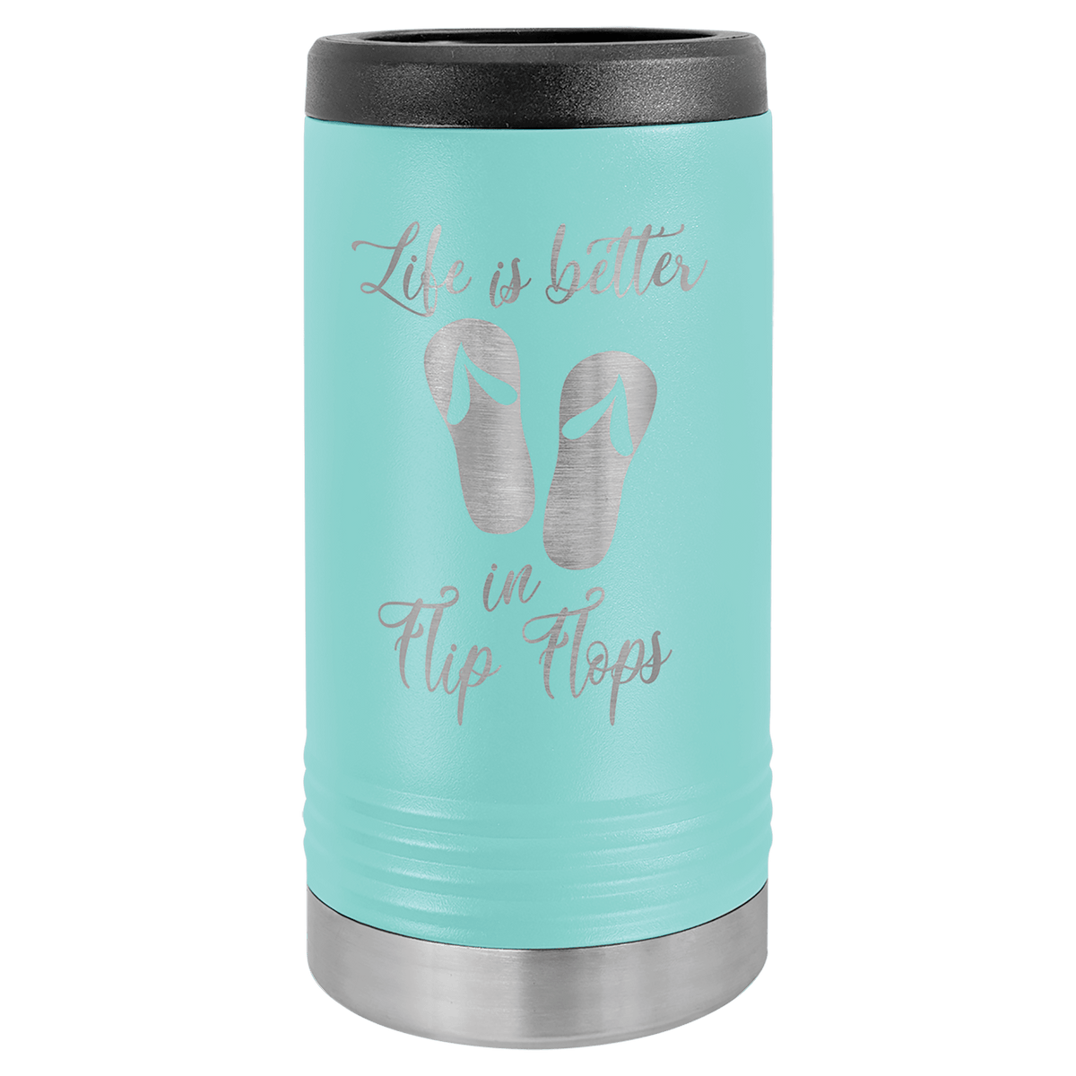 Teal Polar Camel Slim Beverage Holder