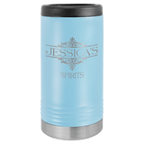 Light Blue Polar Camel Slim Beverage Holder