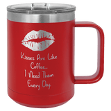 Red Polar Camel 15 oz. Vacuum Insulated Mug with Slider Lid