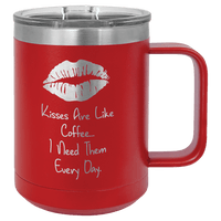 Red Polar Camel 15 oz. Vacuum Insulated Mug with Slider Lid