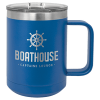 Royal Blue Polar Camel 15 oz. Vacuum Insulated Mug with Slider Lid