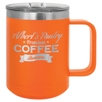 Orange Polar Camel 15 oz. Vacuum Insulated Mug with Slider Lid