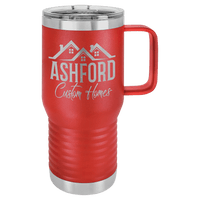 Red Polar Camel 20 oz. Vacuum Insulated Travel Mug with Slider Lid