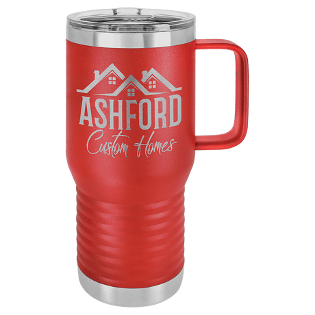 Red Polar Camel 20 oz. Vacuum Insulated Travel Mug with Slider Lid