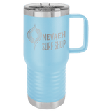 Light Blue Polar Camel 20 oz. Vacuum Insulated Travel Mug with Slider Lid