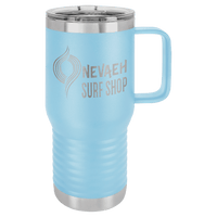 Light Blue Polar Camel 20 oz. Vacuum Insulated Travel Mug with Slider Lid