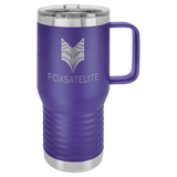 Purple Polar Camel 20 oz. Vacuum Insulated Travel Mug with Slider Lid
