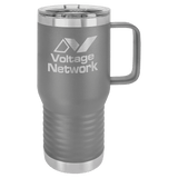 Dark Gray Polar Camel 20 oz. Vacuum Insulated Travel Mug with Slider Lid