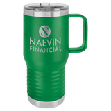 Green Polar Camel 20 oz. Vacuum Insulated Travel Mug with Slider Lid