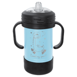 Light Blue Polar Camel 10 oz. Sippy Cup