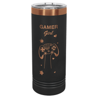 Black Rose Gold Polar Camel 22 oz. Skinny Tumbler