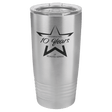 Stainless Steel Polar Camel 20 oz. Ringneck Tumbler with Logo Lid
