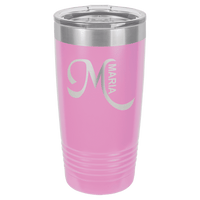 Light Purple Polar Camel 20 oz. Ringneck Tumbler with Logo Lid