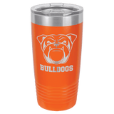 Orange Polar Camel 20 oz. Ringneck Tumbler with Logo Lid