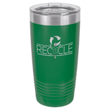 Green Polar Camel 20 oz. Ringneck Tumbler with Logo Lid