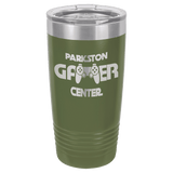 Olive Green Polar Camel 20 oz. Ringneck Tumbler with Logo Lid