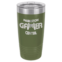 Olive Green Polar Camel 20 oz. Ringneck Tumbler with Logo Lid