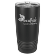 Polar Camel 20 oz. Full Black Ringneck Tumbler with Slider Lid