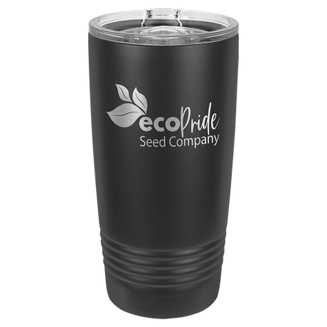 Polar Camel 20 oz. Full Black Ringneck Tumbler with Slider Lid