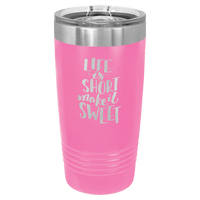Pink Polar Camel 20 oz. Ringneck Tumbler with Slider Lid