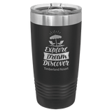 Black Polar Camel 20 oz. Ringneck Tumbler with Slider Lid