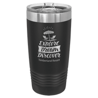 Black Polar Camel 20 oz. Ringneck Tumbler with Slider Lid