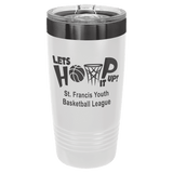 White Ghost Black Polar Camel 20 oz. Ringneck Tumbler