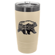 Sand/Ghost Black Polar Camel 20 oz. Warm ION-Plated Ringneck Tumbler with Slider Lid