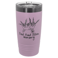 Moody Lilac Ghost Black Black Polar Camel 20 oz. ION-Plated Ringneck Tumbler with Slider Lid