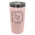 Blush Ghost Black Polar Camel 20 oz. ION-Plated Ringneck Tumbler with Slider Lid