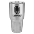 Stainless Steel Polar Camel 30 oz. Ringneck Tumbler with Logo Lid