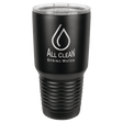 Black Polar Camel 30 oz. Full Ringneck Tumbler with Logo Lid