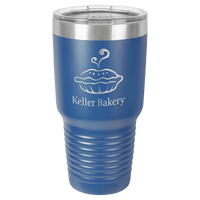 Royal Blue Polar Camel 30 oz. Ringneck Tumbler with Logo Lid