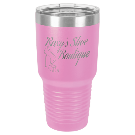 Light Purple Polar Camel 30 oz. Ringneck Tumbler with Logo Lid