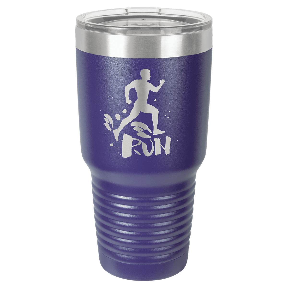 Purple Polar Camel 30 oz. Ringneck Tumbler with Logo Lid
