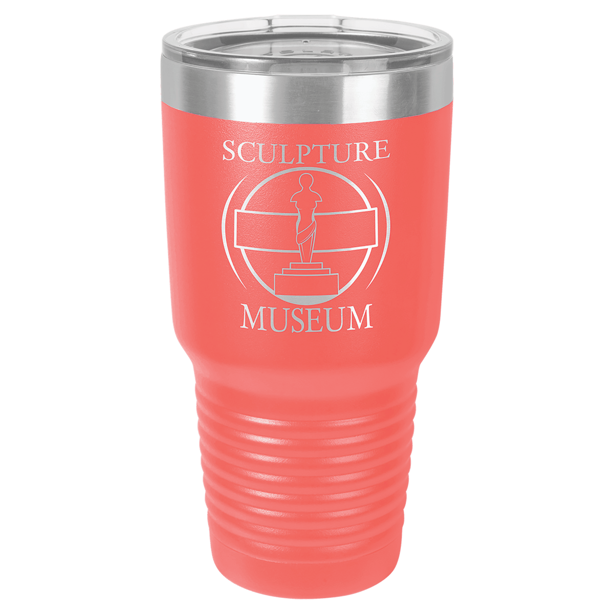 Coral Polar Camel 30 oz. Ringneck Tumbler with Logo Lid