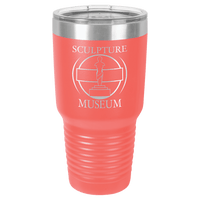 Coral Polar Camel 30 oz. Ringneck Tumbler with Logo Lid