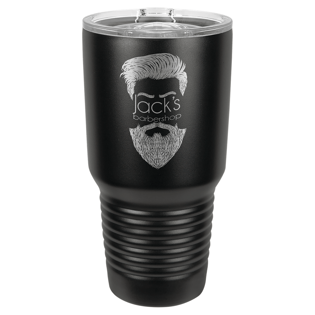 Polar Camel 30 oz. Full Black Ringneck Tumbler with Slider Lid