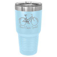 Light Blue Polar Camel 30 oz. Ringneck Tumbler with Slider Lid