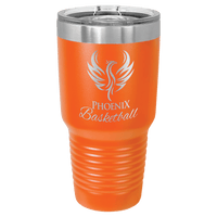 Orange Polar Camel 30 oz. Ringneck Tumbler with Slider Lid