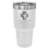 White Polar Camel 30 oz. Ringneck Tumbler with Slider Lid