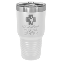 White Polar Camel 30 oz. Ringneck Tumbler with Slider Lid