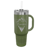 Olive Green Polar Camel 40 oz. Travel Mug with Snap Lid & Straw